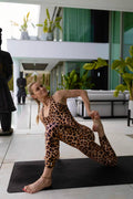Contour Full-Length Jumpsuit – Ginger Leopard