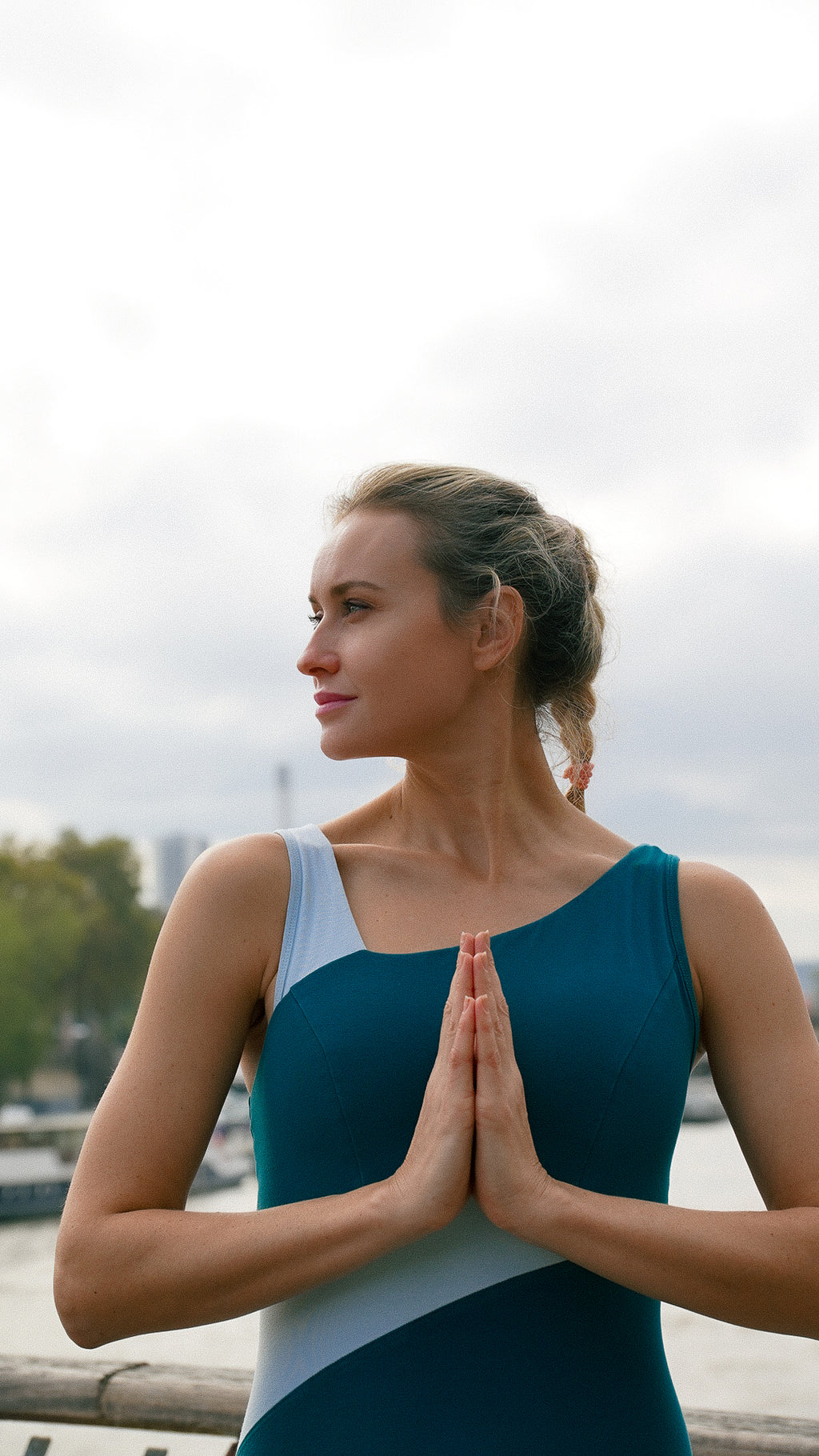 Asymmetrical Sculpt Jumpsuit – Emerald Motion