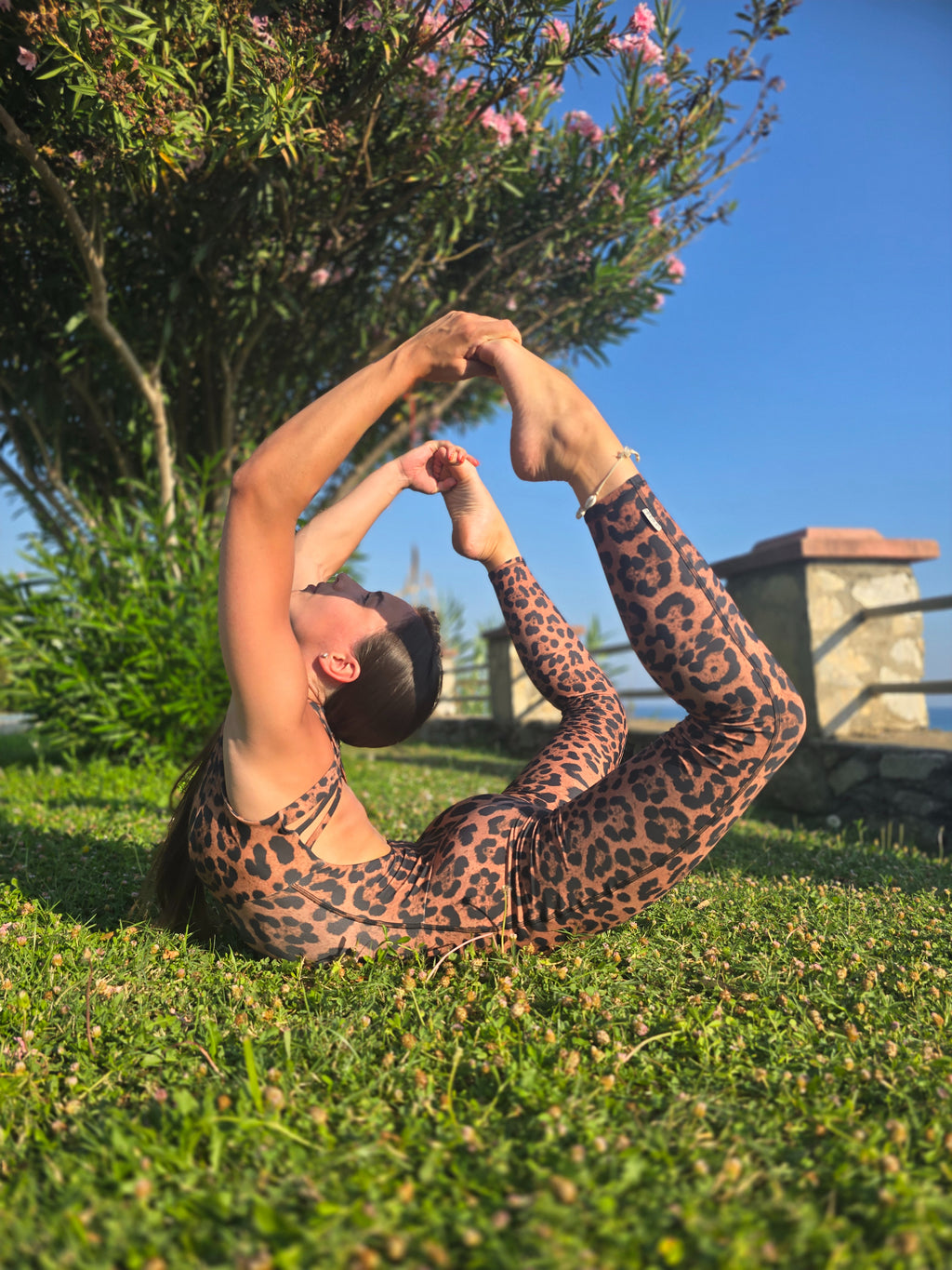 Contour Full-Length Jumpsuit – Wild Leopard