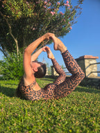 Contour Full-Length Jumpsuit – Wild Leopard